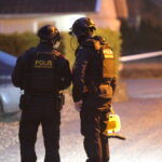 Pyroteknik orsakade polisinsatser i Ritorp under natten